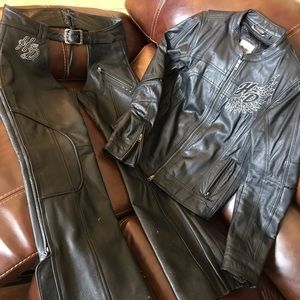 Harley Davidson Women's Jacket & Chaps
